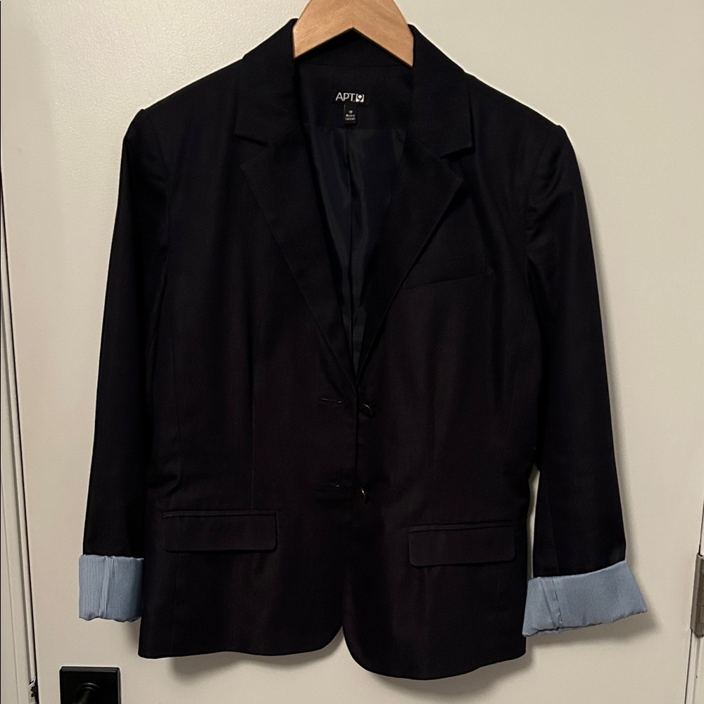Apt. 9 Dark Denim Blazer